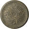 Ekena Millwork Luton Ceiling Medallion (Fits Canopies up to 1 1/8"), 15 3/4"OD x 5/8"P, Witch Hazel Crackle CM16LUWHC - alternate 1